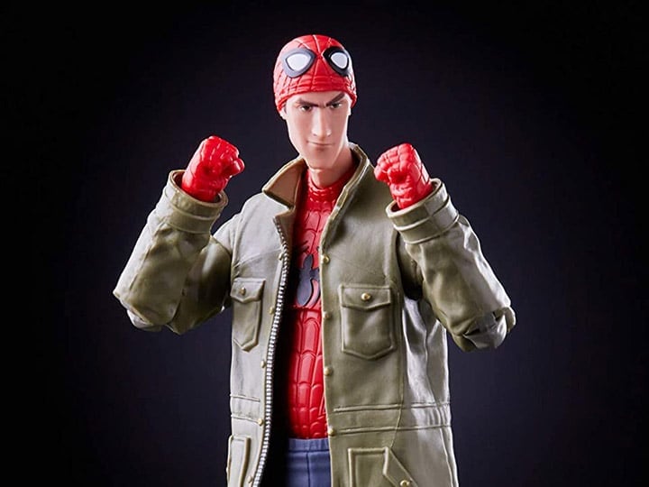 Spider-Man: Into the Spider-Verse Marvel Legends Peter B. Parker Action Figure (Stilt-Man BAF) Gallery Image 1