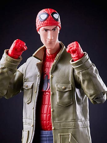 Spider-Man: Into the Spider-Verse Marvel Legends Peter B. Parker Action Figure (Stilt-Man BAF) Gallery Image 2