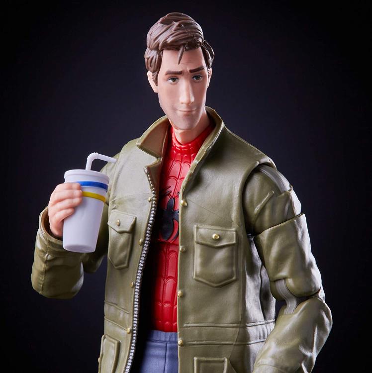Spider-Man: Into the Spider-Verse Marvel Legends Peter B. Parker Action Figure (Stilt-Man BAF) Gallery Image 11