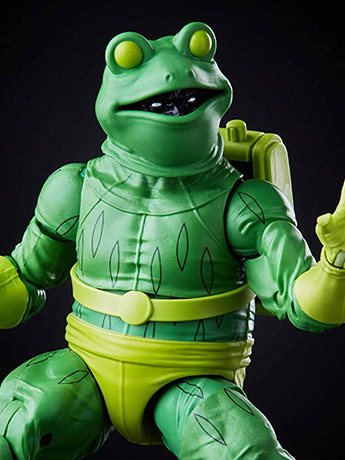 Marvel Legends Marvel's Frog-Man Action Figure (Stilt-Man BAF) Gallery Image 2