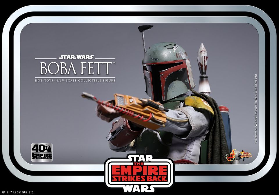 Star Wars: The Empire Strikes Back 40th Anniversary MMS574 Boba Fett 1/6th Scale Collectible Figure Gallery Image 13