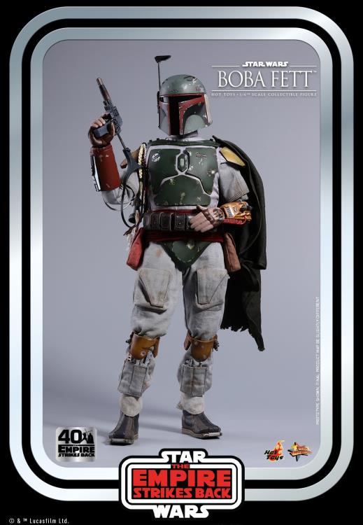 Star Wars: The Empire Strikes Back 40th Anniversary MMS574 Boba Fett 1/6th Scale Collectible Figure Gallery Image 7