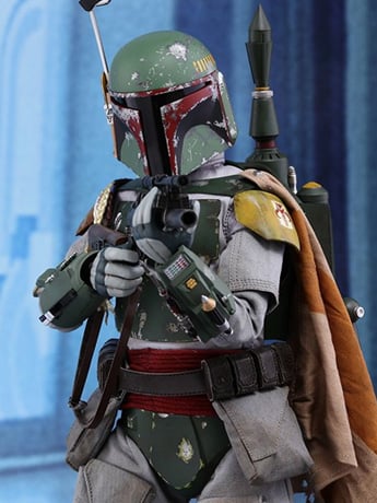 Star Wars: The Empire Strikes Back 40th Anniversary MMS574 Boba Fett 1/6th Scale Collectible Figure Gallery Image 2