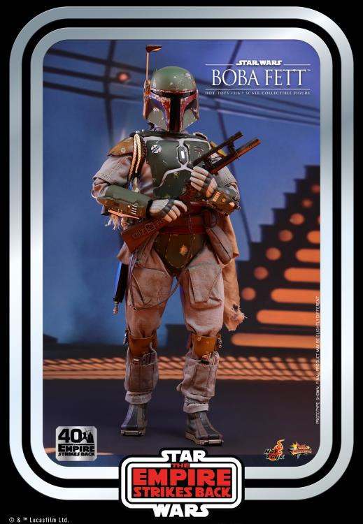 Star Wars: The Empire Strikes Back 40th Anniversary MMS574 Boba Fett 1/6th Scale Collectible Figure Gallery Image 5