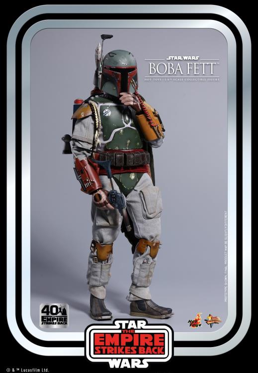 Star Wars: The Empire Strikes Back 40th Anniversary MMS574 Boba Fett 1/6th Scale Collectible Figure Gallery Image 8