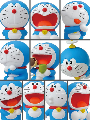Doraemon Mascot Box of 10 Random Vinyl Figures Gallery Image 2
