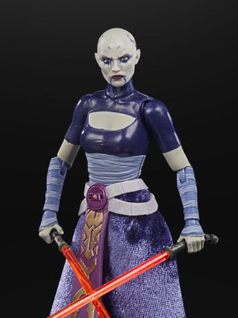 Star Wars: The Black Series 6" Asajj Ventress (The Clone Wars) Gallery Image 2