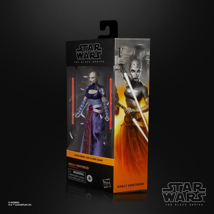 Star Wars: The Black Series 6" Asajj Ventress (The Clone Wars) Gallery Image 7