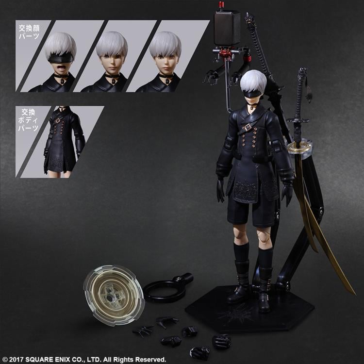 NieR: Automata Play Arts Kai 9S (YoRHa No.9 Type S) Deluxe Version Gallery Image 14