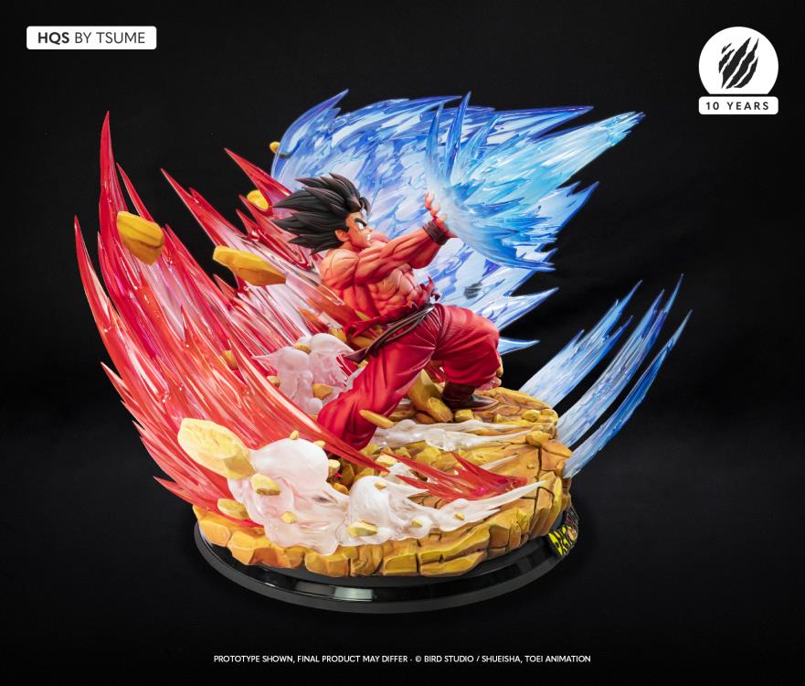 Dragon Ball Z HQS Goku Kaio-ken 1/6 Scale Limited Edition Statue Gallery Image 14
