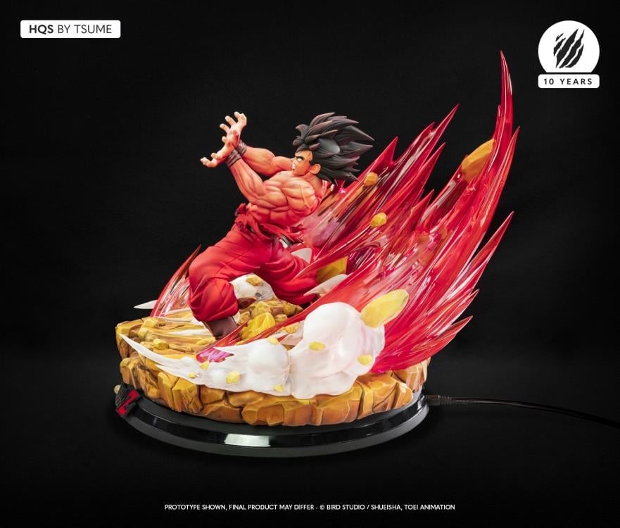 Dragon Ball Z HQS Goku Kaio-ken 1/6 Scale Limited Edition Statue Gallery Image 17