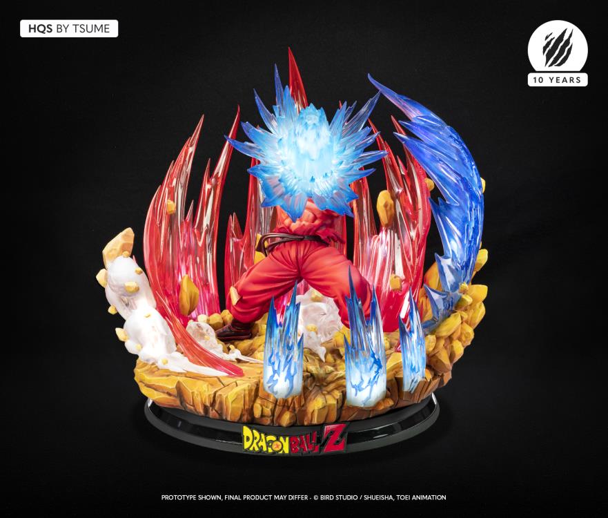 Dragon Ball Z HQS Goku Kaio-ken 1/6 Scale Limited Edition Statue Gallery Image 12