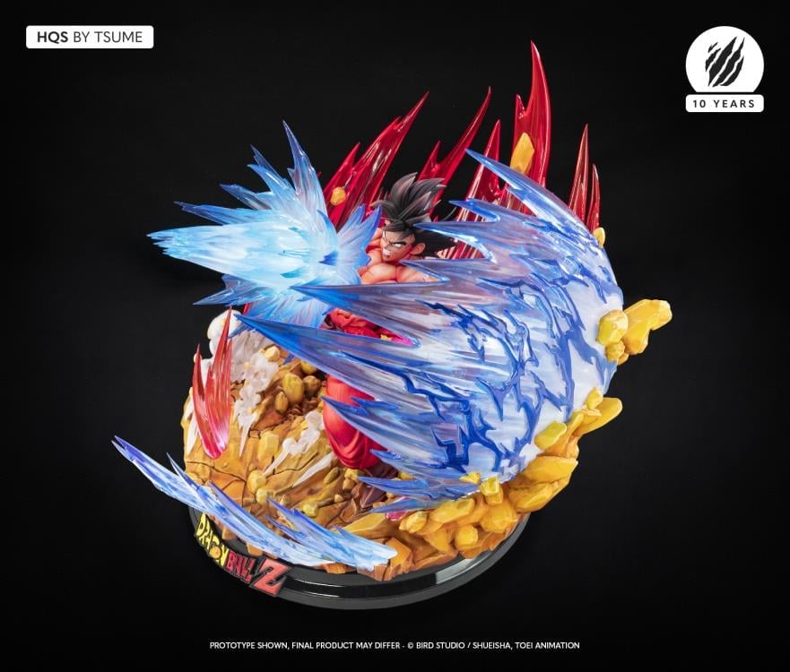 Statue Dragon Ball Z – Goku Kaio-ken Par Tsume (HQS) – Collector Numéroté