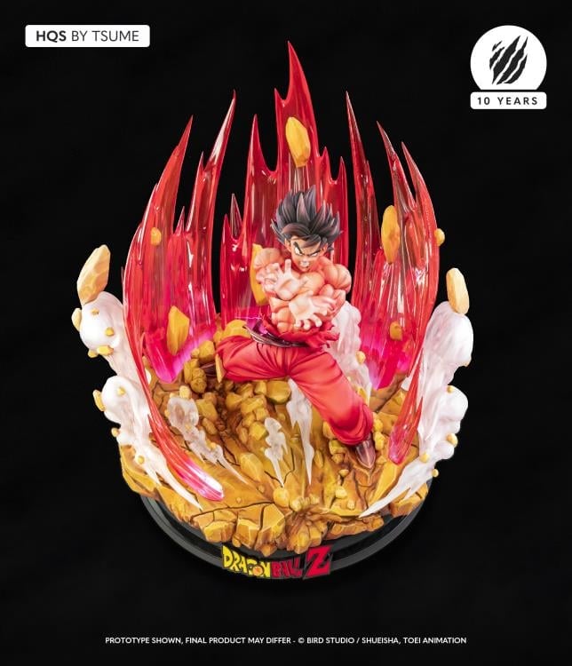 Dragon Ball Z HQS Goku Kaio-ken 1/6 Scale Limited Edition Statue Gallery Image 3