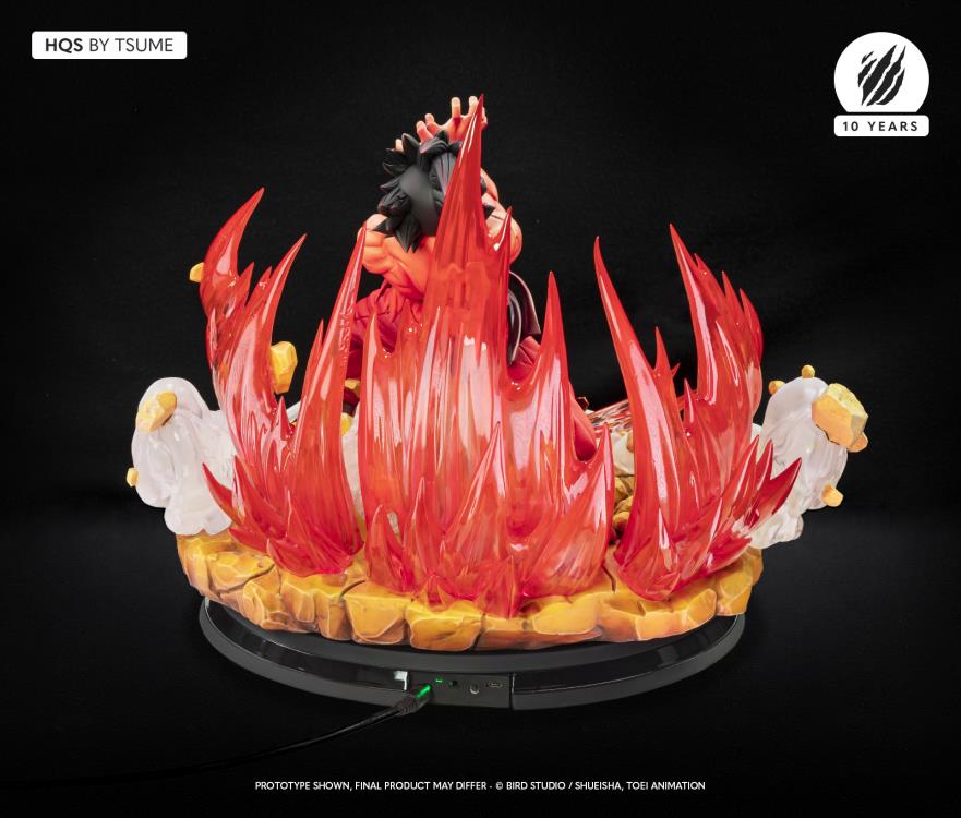 Dragon Ball Z HQS Goku Kaio-ken 1/6 Scale Limited Edition Statue Gallery Image 8