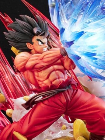 Image of Dragon Ball Z HQS Goku Kaio-ken 1/6 Scale Limited Edition Statue