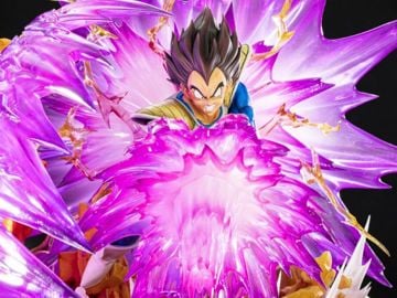 Dragon Ball Z Limited Edition Vegeta Galick Gun Statue - 1/6