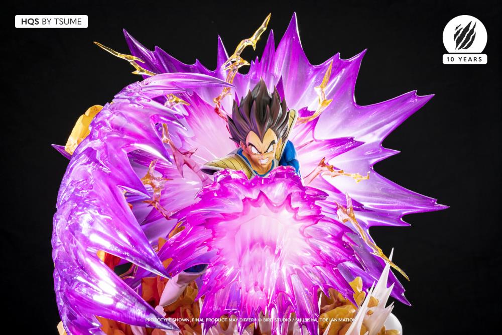 Dragon Ball Z HQS Vegeta Galick Gun 1/6 Scale Limited Edition Statue Gallery Image 6