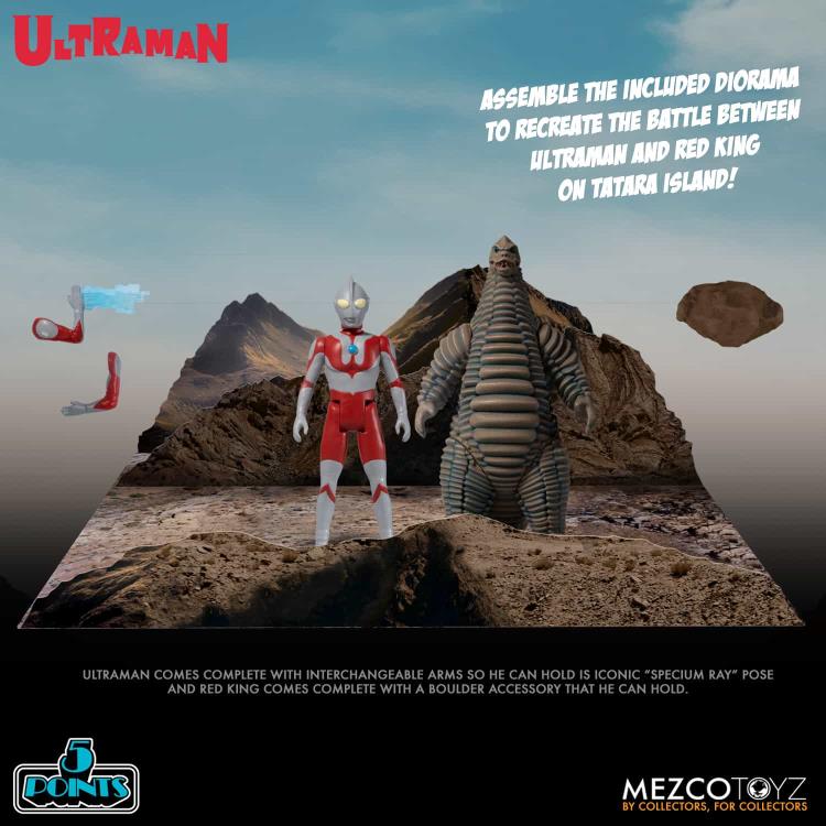 Ultraman 5 Points Ultraman and Red King Box Set Gallery Image 4