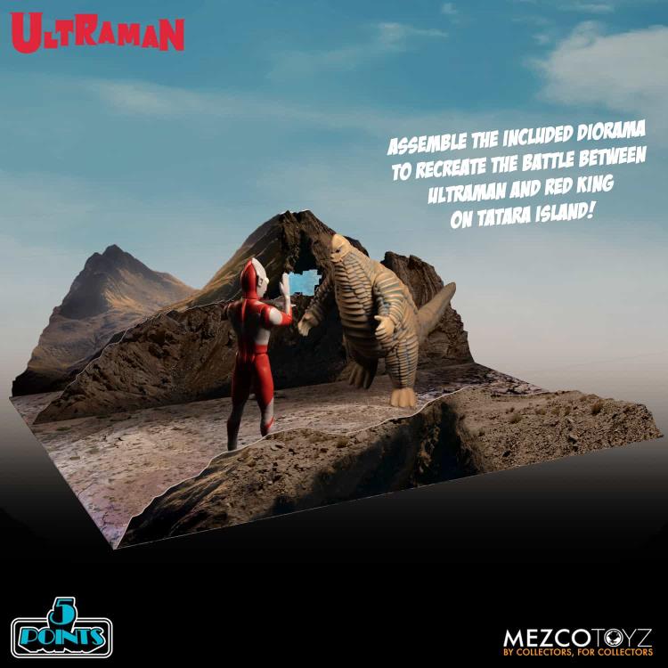 Ultraman 5 Points Ultraman and Red King Box Set Gallery Image 3