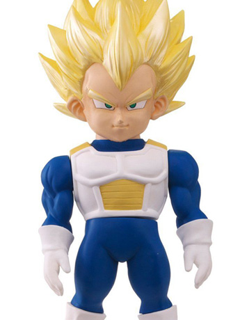 Dragon Ball Z Retro Sofubi Collection Super Saiyan 2 Vegeta Exclusive Gallery Image 2