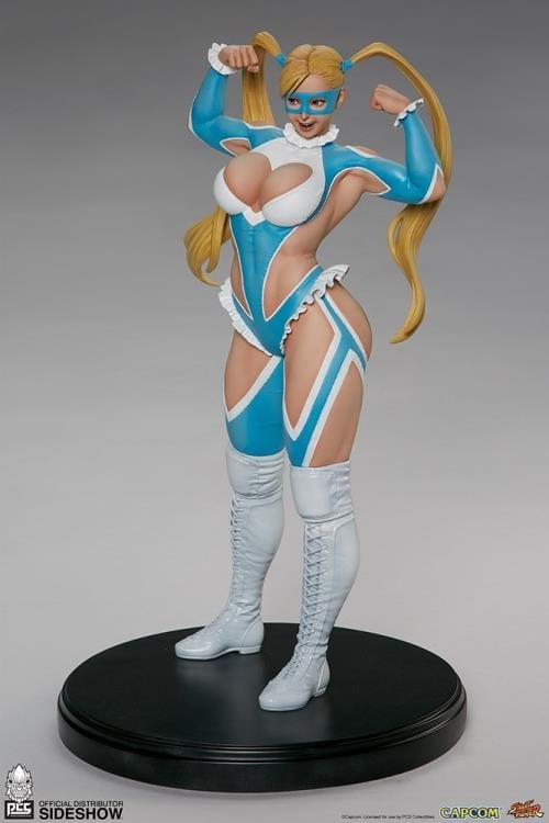 STREET FIGHTER レインボー・ミカ 1/7スケール Street Fighter V Rainbow Mika 1/4 Scale Collector Edition Statue