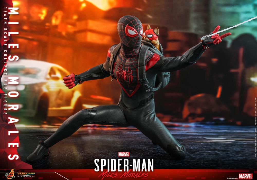 Marvel's Spider-Man: Miles Morales VGM46 Spider-Man (Miles Morales) 1/6 Scale Collectible Figure Gallery Image 6
