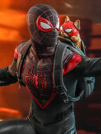 Marvel's Spider-Man: Miles Morales VGM46 Spider-Man (Miles Morales) 1/6 Scale Collectible Figure Gallery Image 2