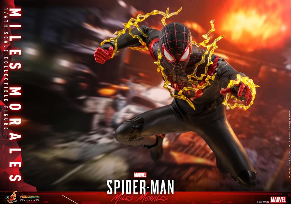 Marvel's Spider-Man: Miles Morales VGM46 Spider-Man (Miles Morales) 1/6 Scale Collectible Figure Gallery Image 5