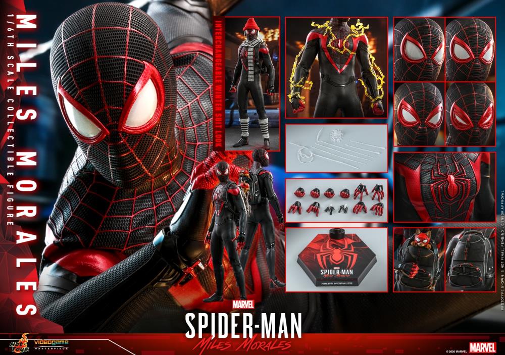 Marvel's Spider-Man: Miles Morales VGM46 Spider-Man (Miles Morales) 1/6 Scale Collectible Figure Gallery Image 30