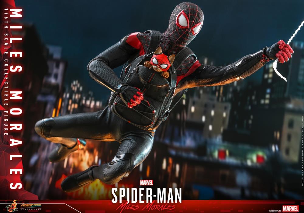 Marvel's Spider-Man: Miles Morales VGM46 Spider-Man (Miles Morales) 1/6 Scale Collectible Figure Gallery Image 7