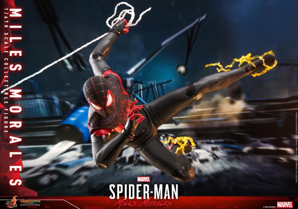 Marvel's Spider-Man: Miles Morales VGM46 Spider-Man (Miles Morales) 1/6 Scale Collectible Figure Gallery Image 12