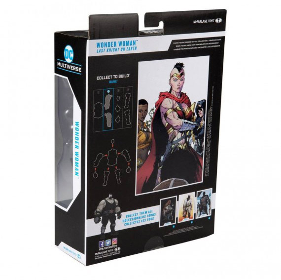 Last Knight on Earth DC Multiverse Wave 1 Set of 4 Action Figures (Collect to Build: Bane) Gallery Image 32