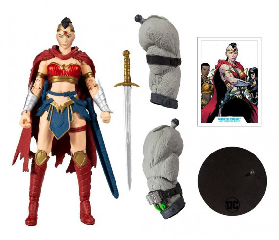 Last Knight on Earth DC Multiverse Wave 1 Set of 4 Action Figures (Collect to Build: Bane) Gallery Image 31