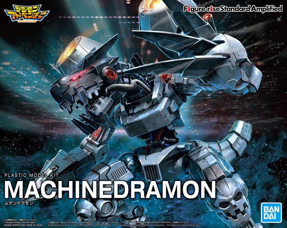 Digimon Adventure Figure-rise Standard Amplified Machinedramon Model Kit Gallery Image 14