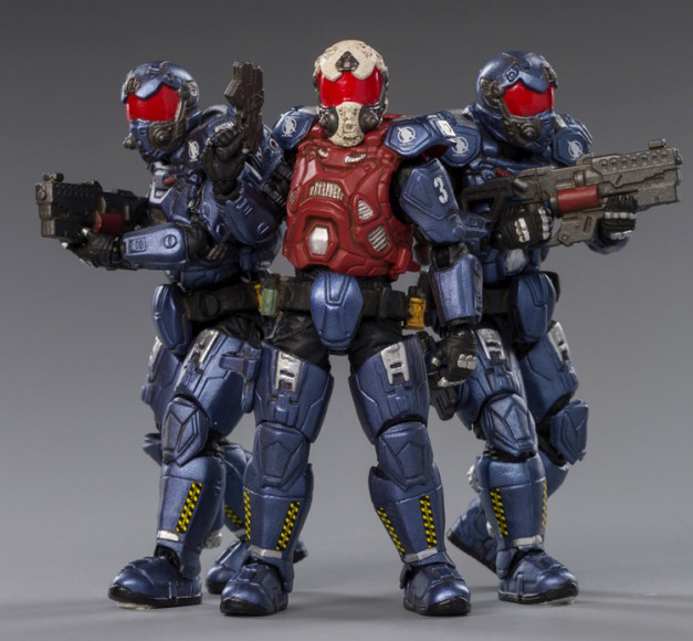 Battle for the Stars Starhawk 03st Legion Interstellar 1/18 Scale Figure Set Gallery Image 4