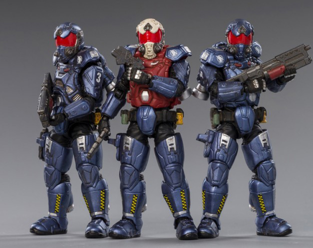 Battle for the Stars Starhawk 03st Legion Interstellar 1/18 Scale Figure Set Gallery Image 3
