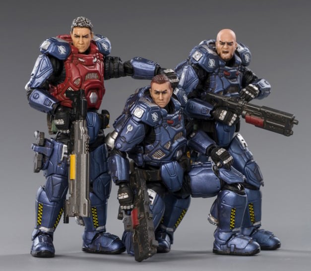 Battle for the Stars Starhawk 03st Legion Interstellar 1/18 Scale Figure Set Gallery Image 9