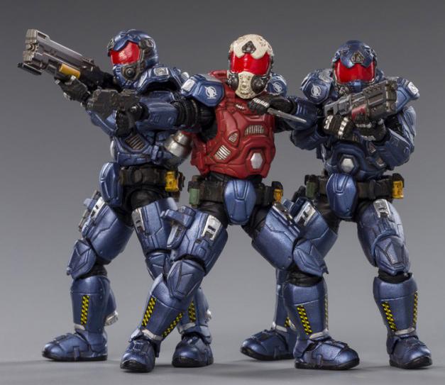 Battle for the Stars Starhawk 03st Legion Interstellar 1/18 Scale Figure Set Gallery Image 5