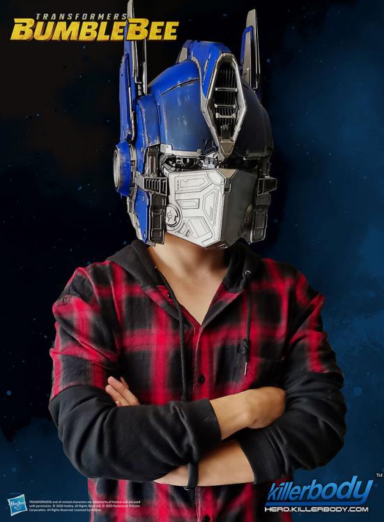 Transformers: Bumblebee Optimus Prime Wearable Electronic Helmet Gallery Image 12