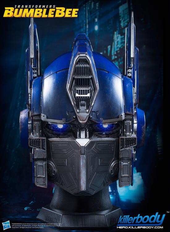 Transformers: Bumblebee Optimus Prime Wearable Electronic Helmet Gallery Image 3