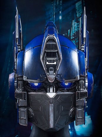 Transformers: Bumblebee Optimus Prime Wearable Electronic Helmet Gallery Image 2