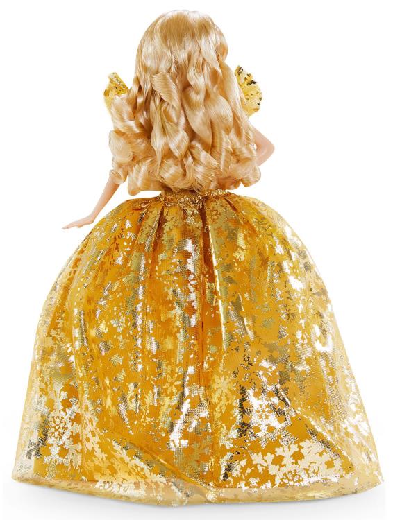 Barbie 2020 Holiday Barbie Doll (Blonde Long Hair) Gallery Image 4