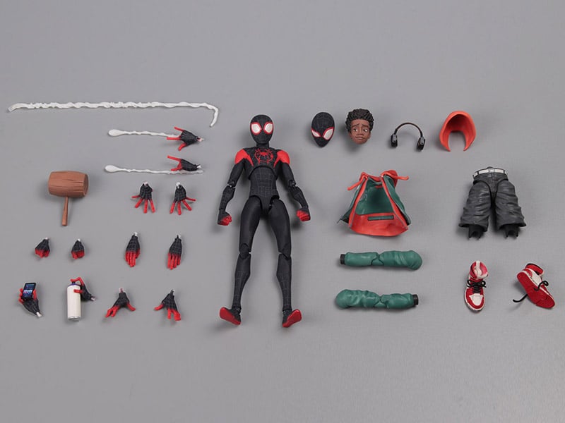 Spider-Man: Into the Spider-Verse SV-Action Miles Morales Figure Gallery Image 14