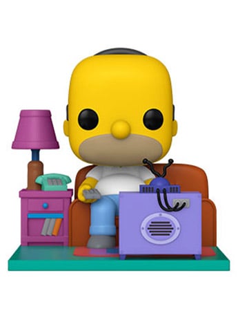 Pop! Deluxe: The Simpsons - Homer Watching TV Gallery Image 2