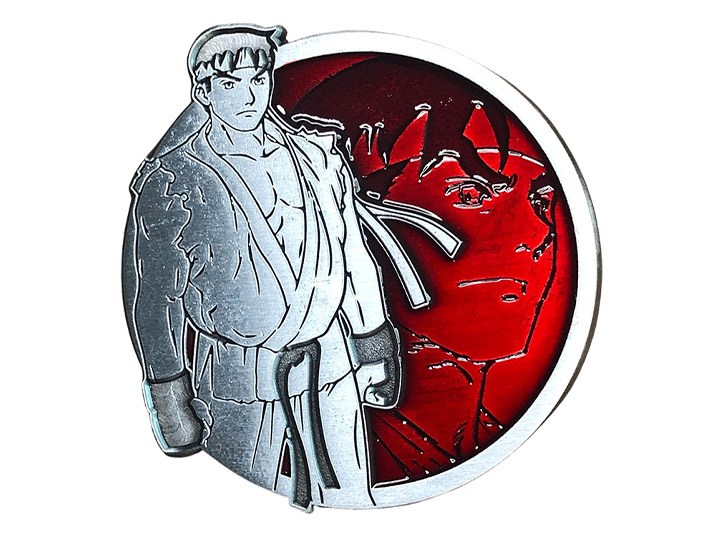 Street Fighter Portrait Series Ryu Enamel Pin Gallery Image 1