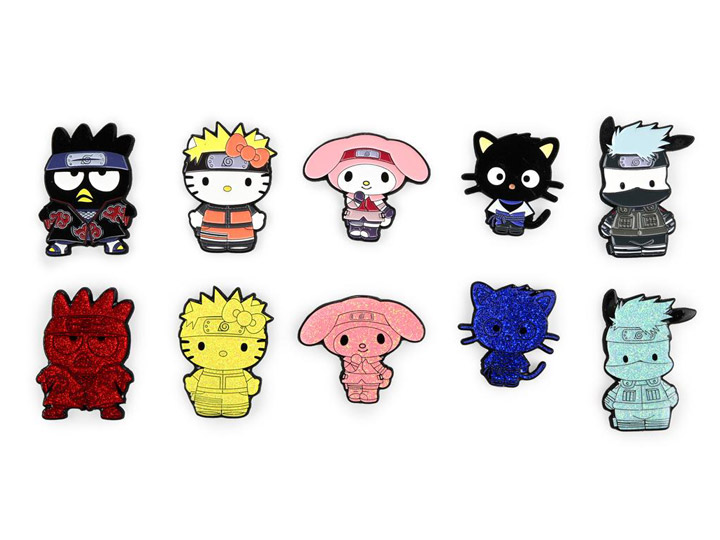Naruto x Hello Kitty Random Pin Gallery Image 1