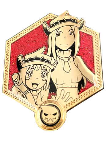 Soul Eater Golden Series Liz & Patty Thompson Enamel Pin Gallery Image 2