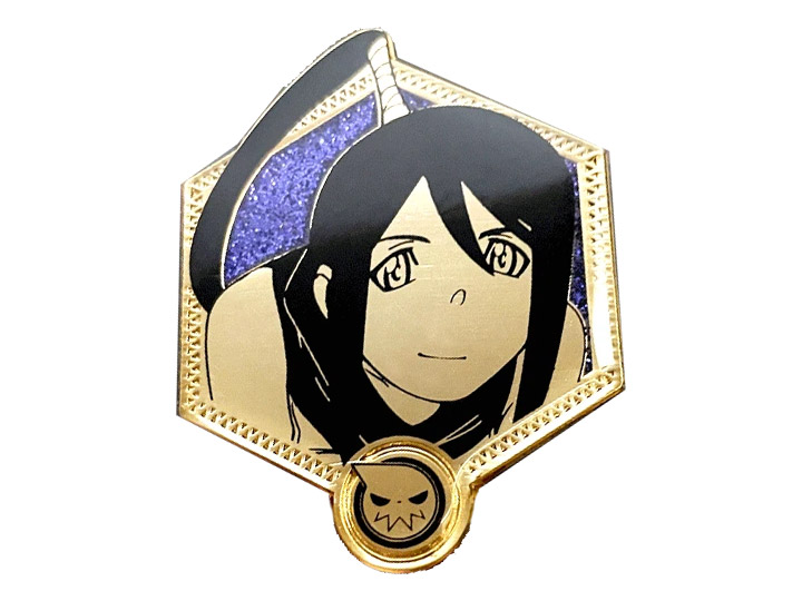 Soul Eater Golden Series Tsubaki Enamel Pin Gallery Image 1