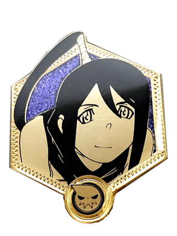 Soul Eater Golden Series Tsubaki Enamel Pin Gallery Image 2